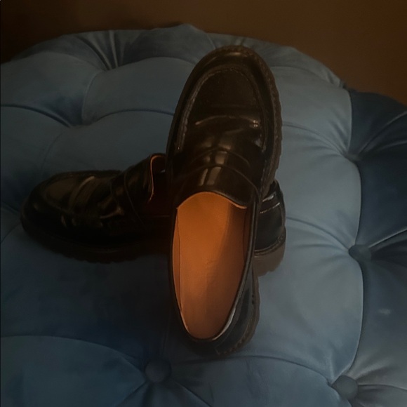 Thursday Boot Company Glossy Black Loafers - Picture 4 of 7